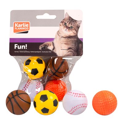 Karlie Katzenspielzeug Moosgummiball