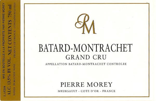 Domaine Pierre Morey: Batard Montrachet Grand Cru 2021