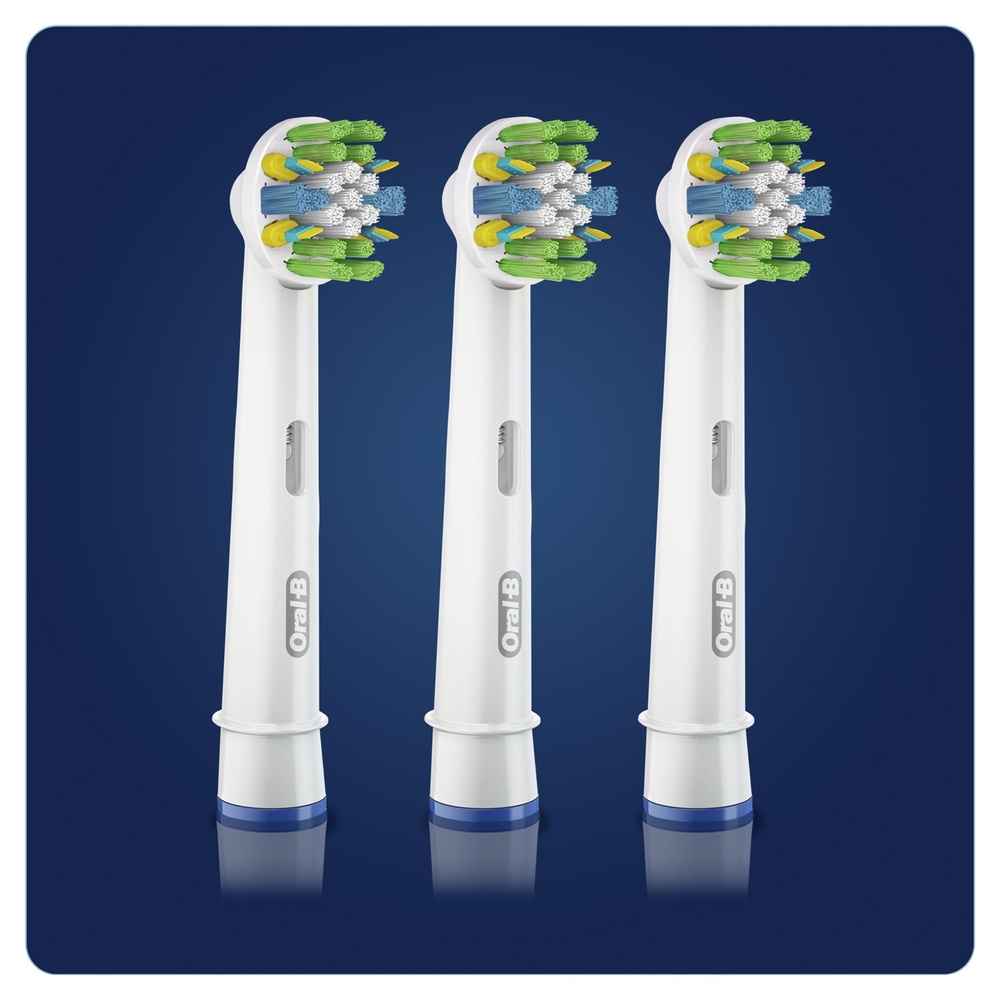 oral-b Oral-B FlossAction Brossette Avec CleanMaximiser, 3 Brossettes De Rechange