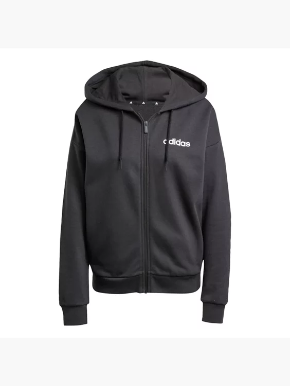 adidas Essentials Linear French Terry Kapuzenjacke