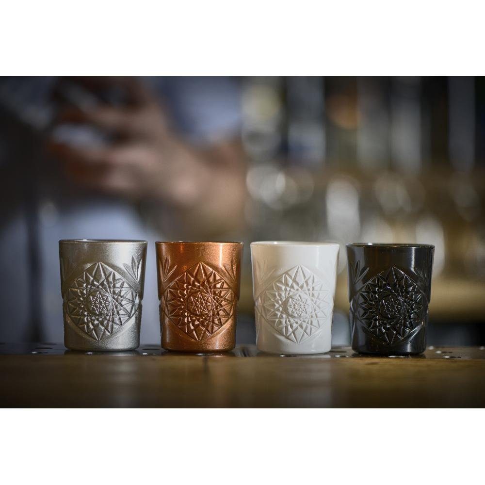 LIBBEY Cocktailglas Whiskyglas Hobstar Silber