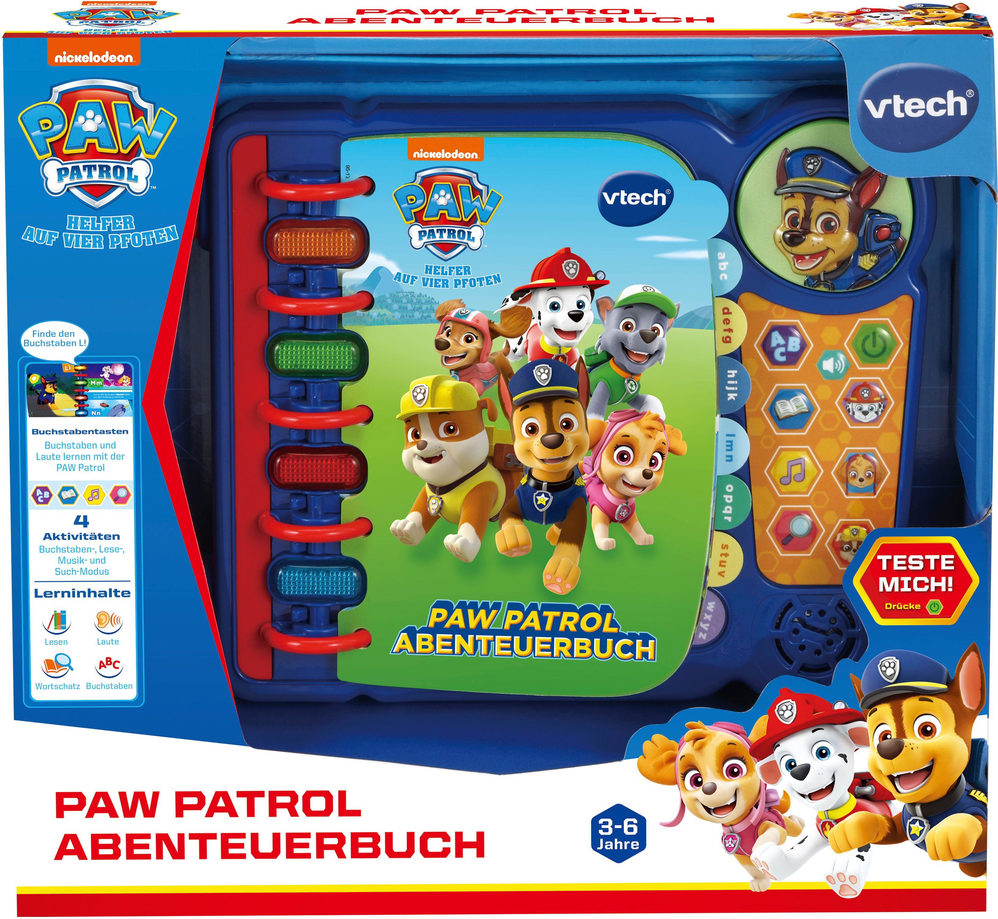 Vtech® Buch Paw Patrol Abenteuerbuch, mit Licht und Sound