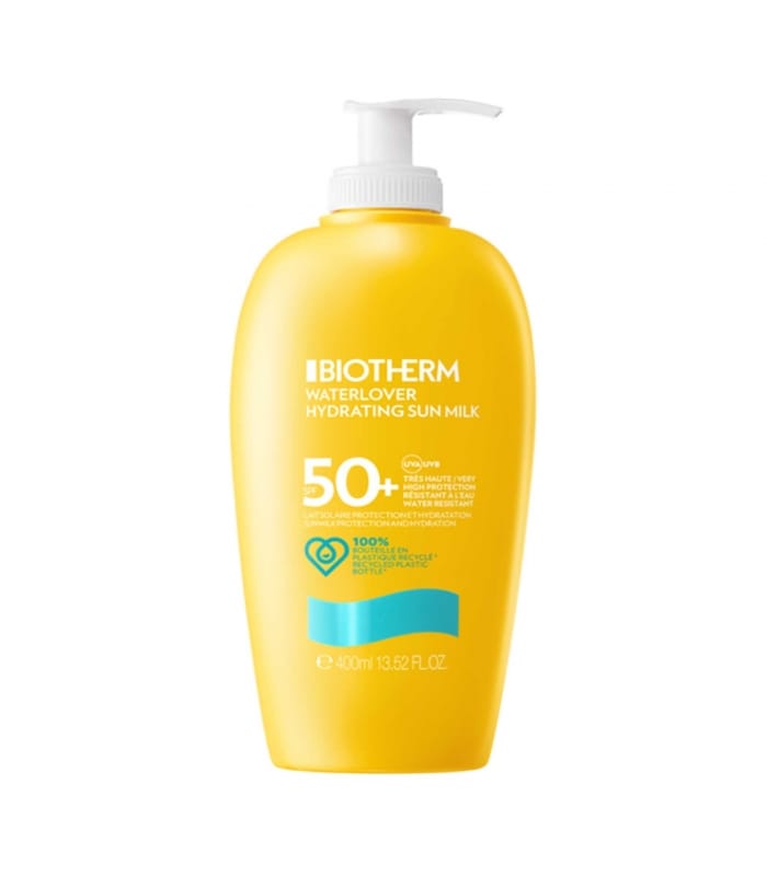 BIOTHERM-WATERLOVER LAIT SOLAIRE HYDRATANT SPF50+-Lait solaire hydratant pour le visage & corps