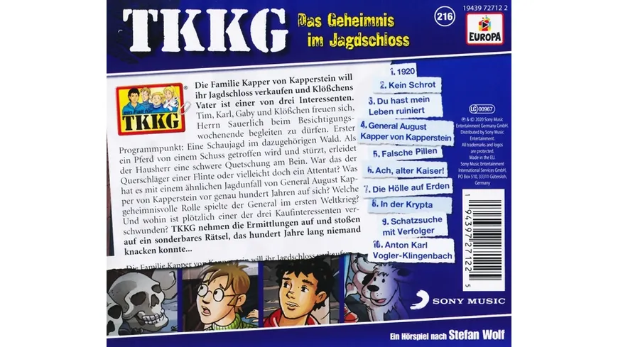 216/Das Geheimnis im Jagdschloss