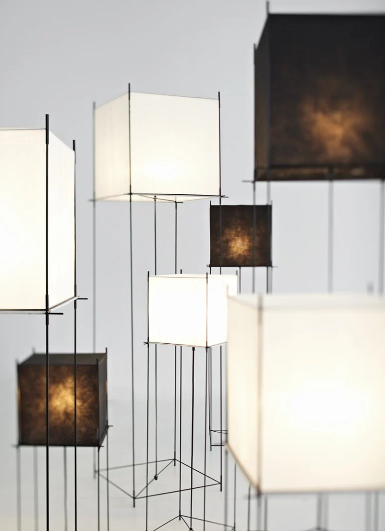 Lampă de podea Hollands Licht Lotek XL, 40 x 40 x 160 cm