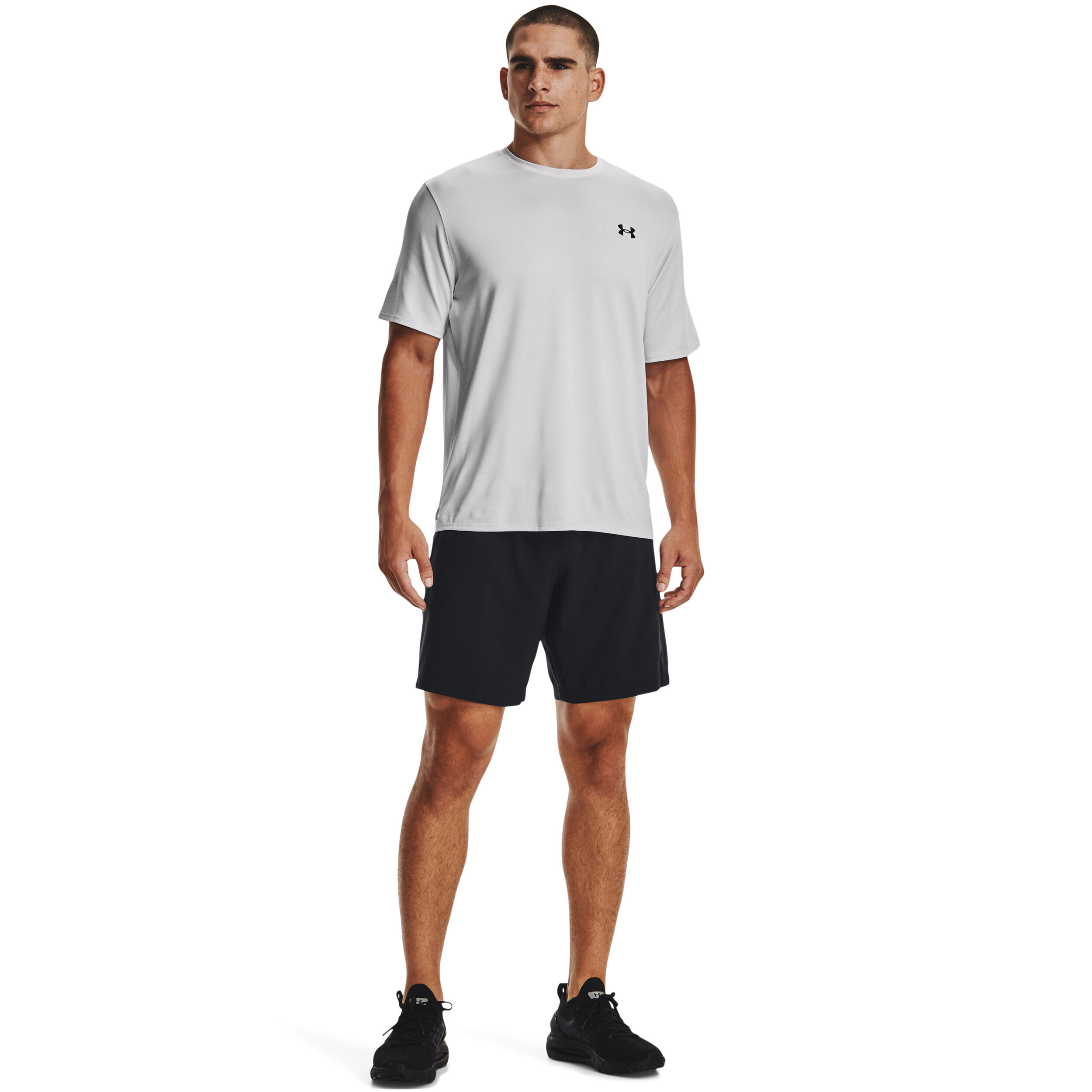 Woven Graphic Shorts Herren - Schwarz