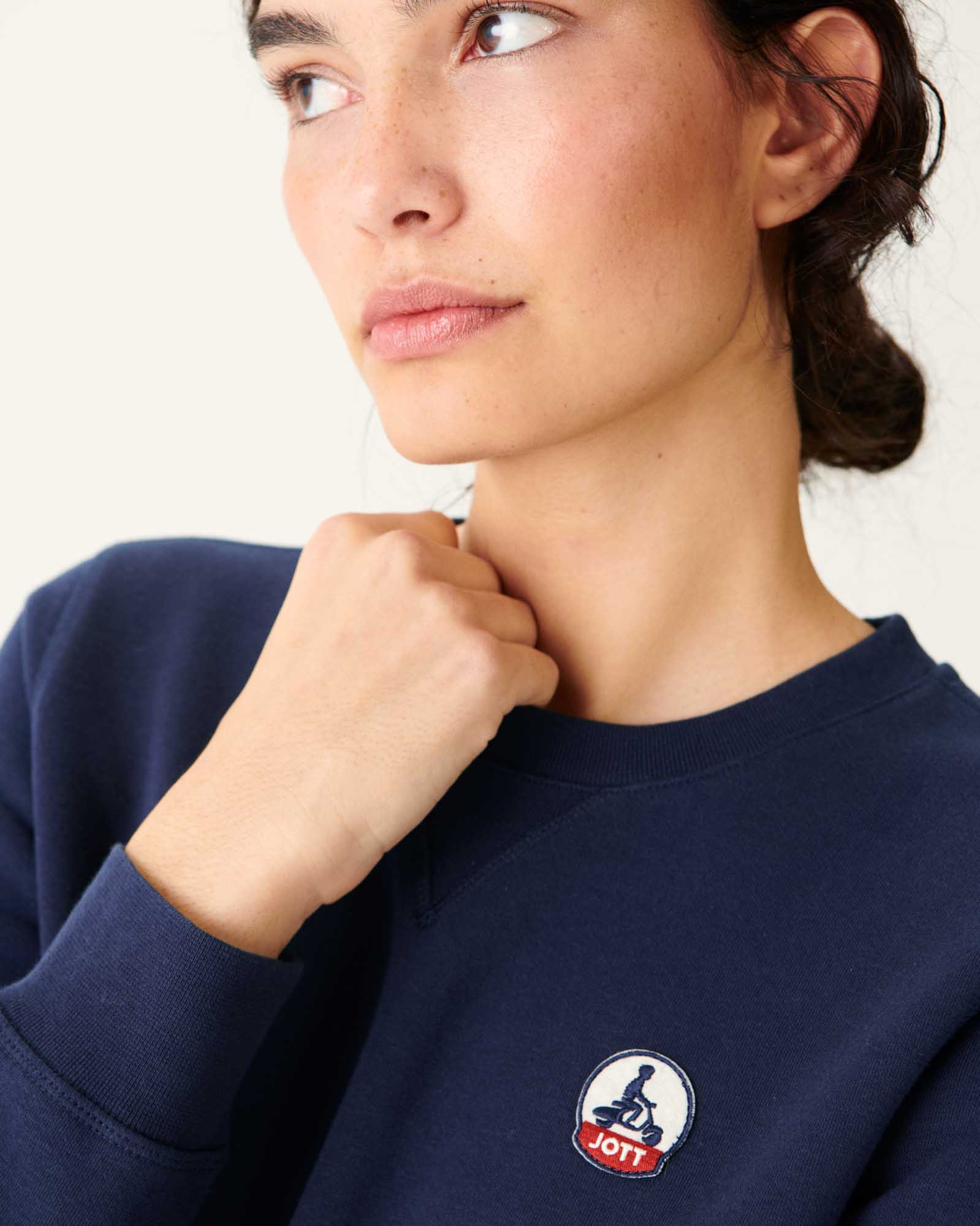 Sweat en coton biologique Marine Elvas