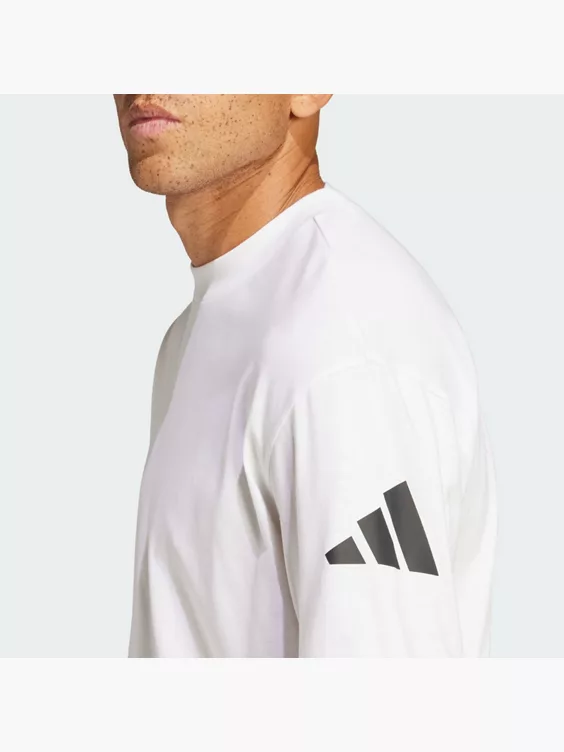 adidas Essentials Loose Fit 3 Bar Logo T-Shirt