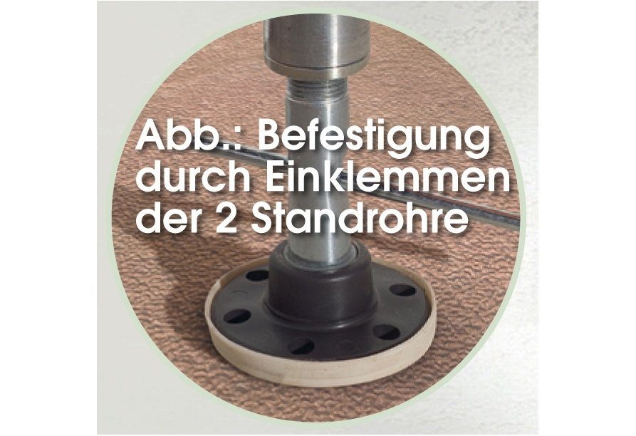 Angerer Freizeitmöbel Klemmmarkise beige-braun, Ausfall: 150 cm, versch. Breiten
