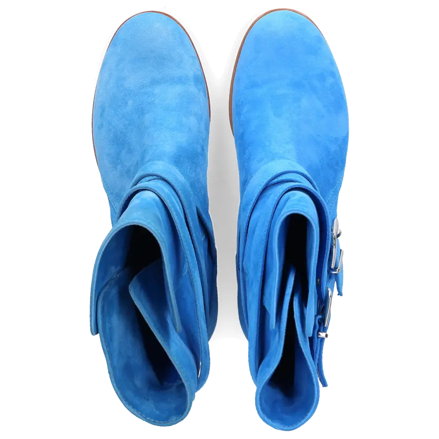 Gianvito Rossi - Stiefel GN7003 Veloursleder - blau