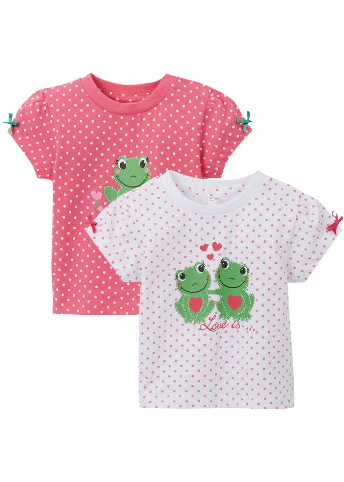 Baby T-Shirt (2er-Pack) Bio-Baumwolle