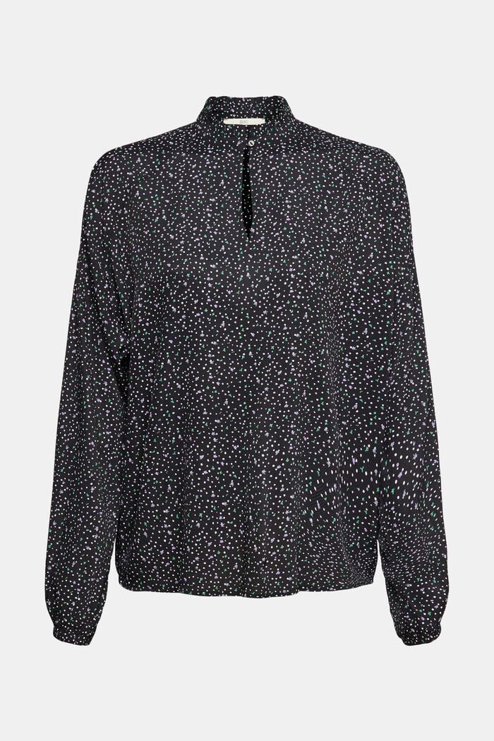 Gemusterte Bluse