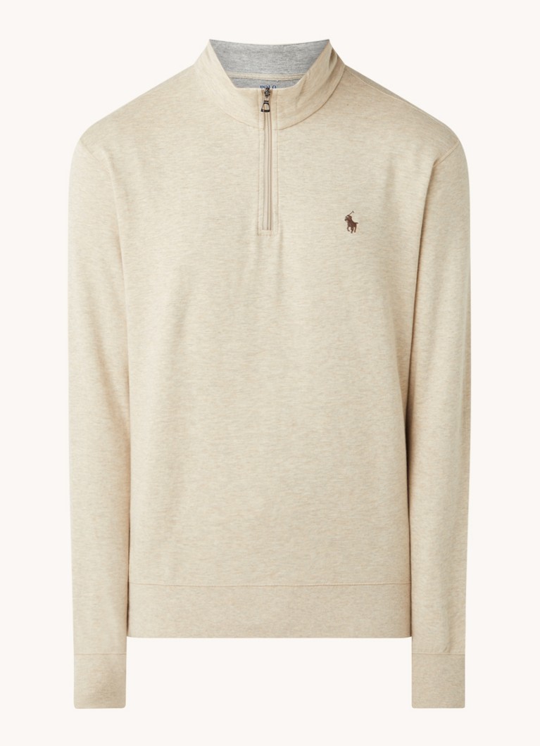 Pulover cu fermoar cu jumătate de fermoar Ralph Lauren