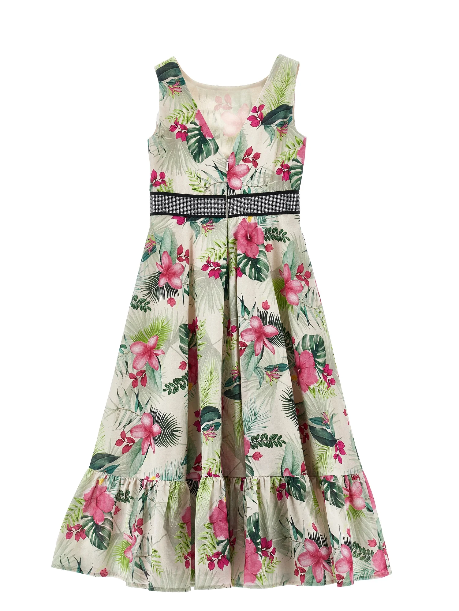 Monnalisa VESTIDO LARGO DE MUSELINA - Vestido de verano