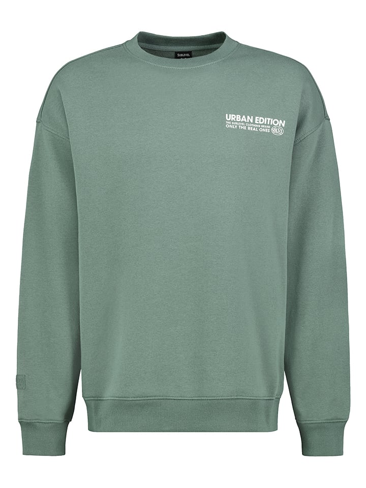 Sublevel Sweatshirt in Grün günstig kaufen