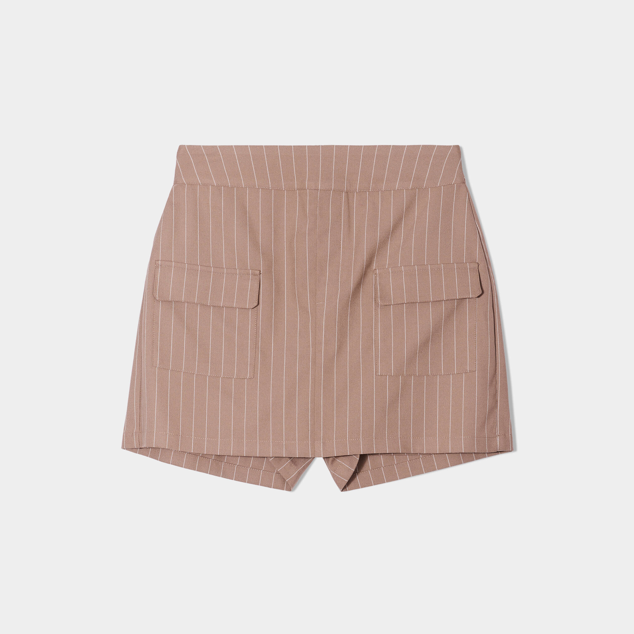 Jupe-short droite beige femme | Cache Cache