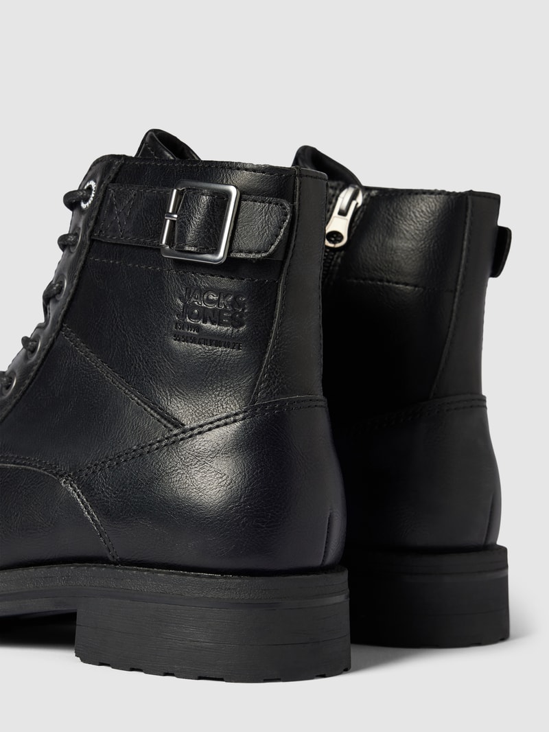 Boots aus Leder Modell 'FWELTON' in schwarz