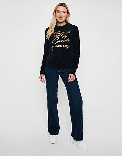 Threadbare Weihnachtspullover