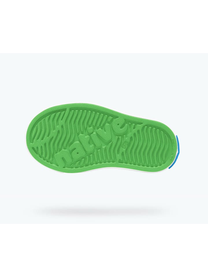 Native Slipper in Grün/ Weiß günstig kaufen