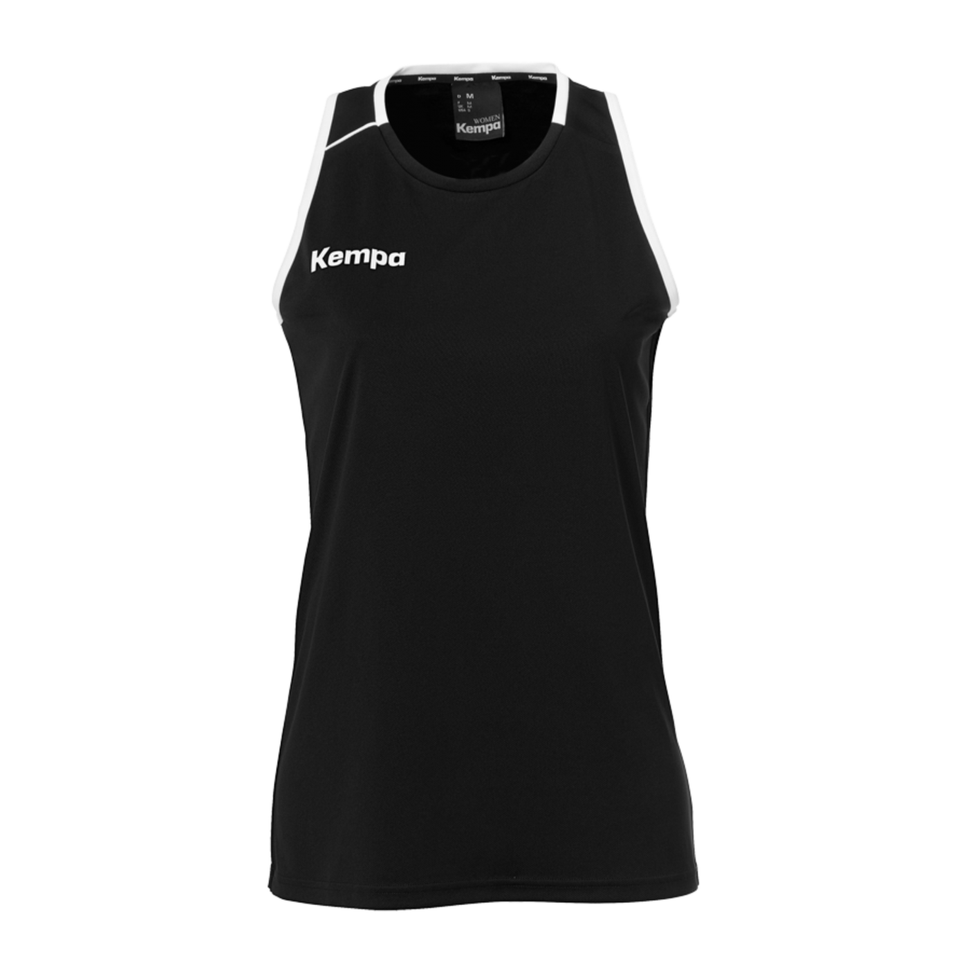 Kempa Player Tanktop Damen Schwarz Weiss F01