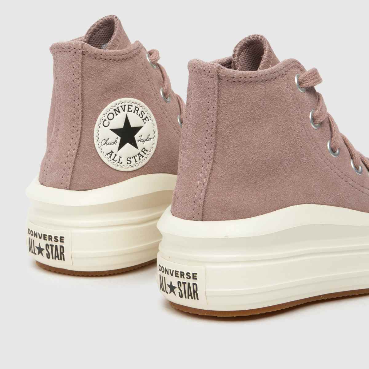 Converse mauve all star hi move flickor juniorsneakers