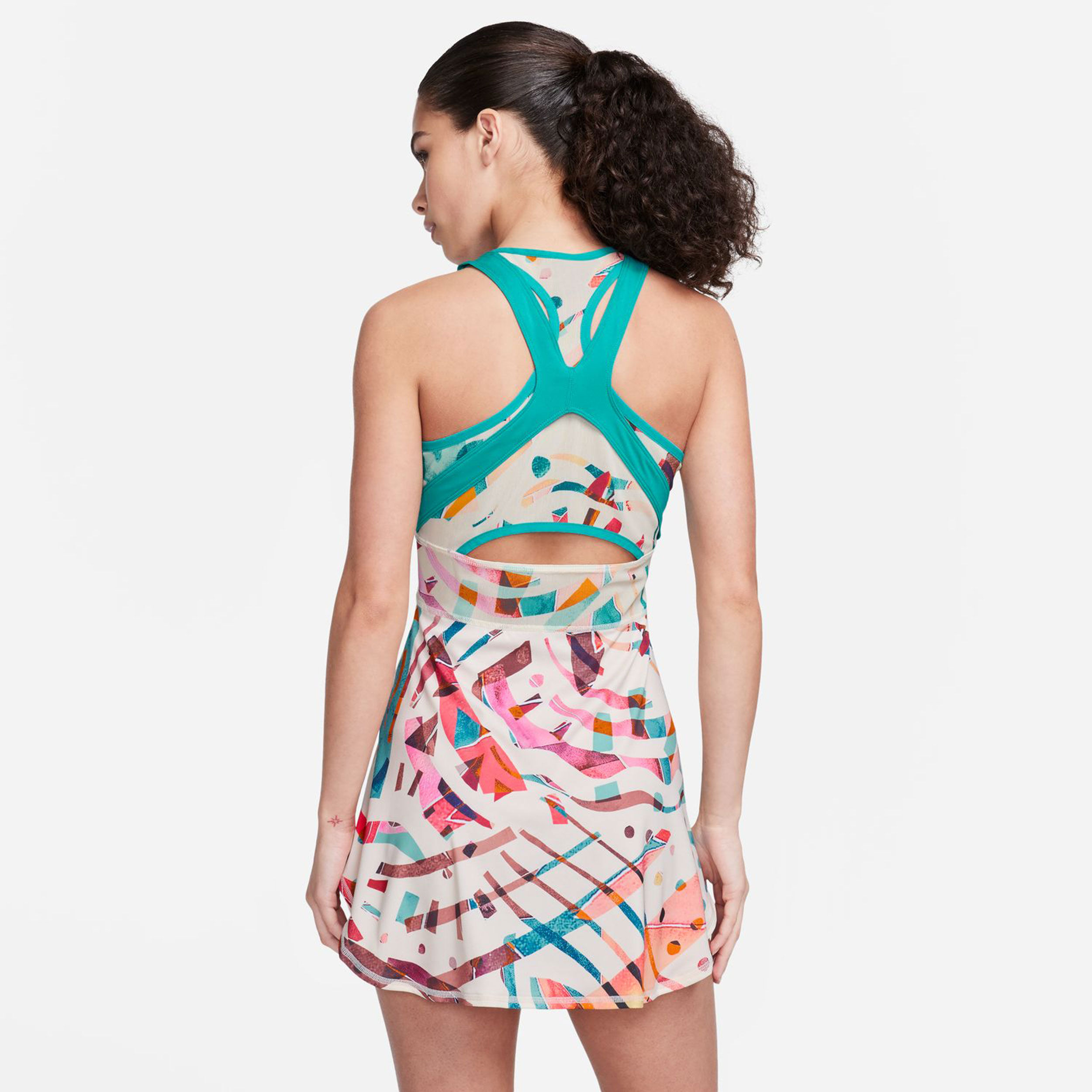 Dri-Fit Court Slam Kleid Damen - Mehrfarbig