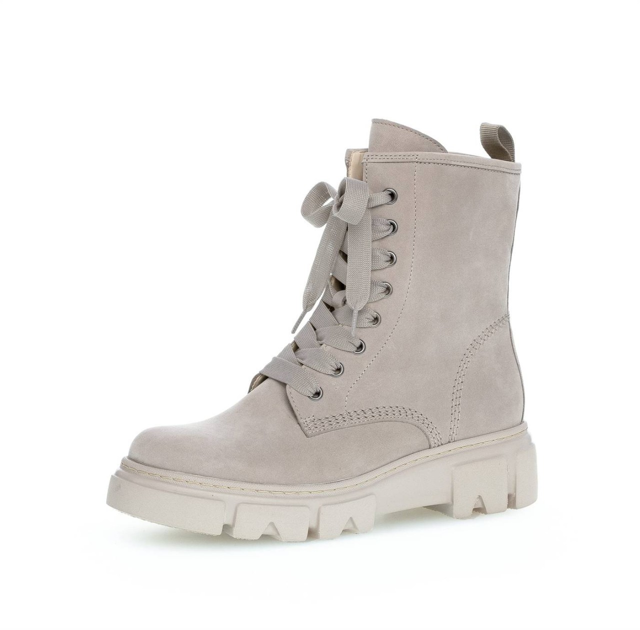 GABOR Freizeit Schnürer beige Gabor Fashion Biker- und Combat Boots 31
