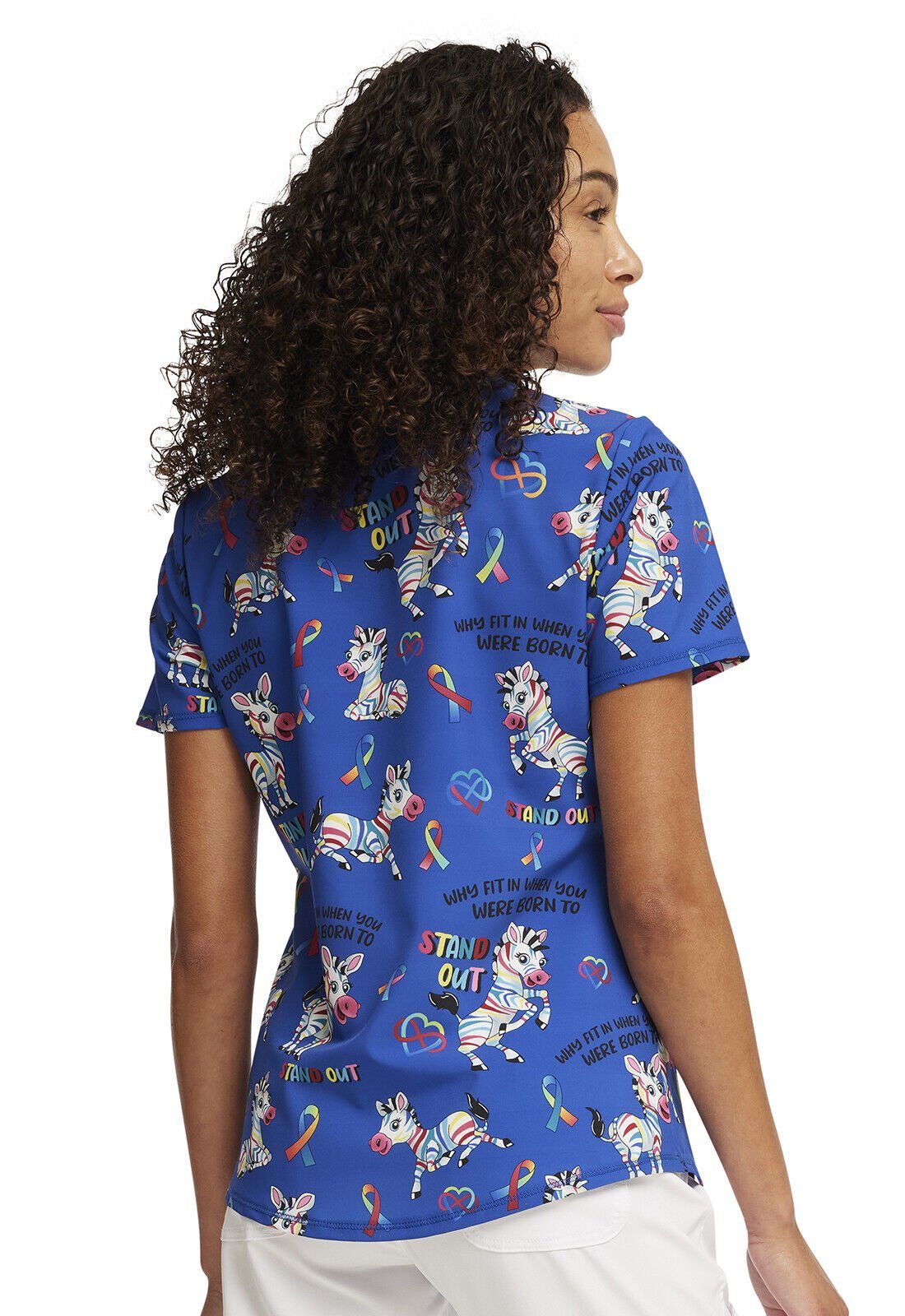 Cherokee Funktionsbluse Bunt bedruckter Damen Kasack 