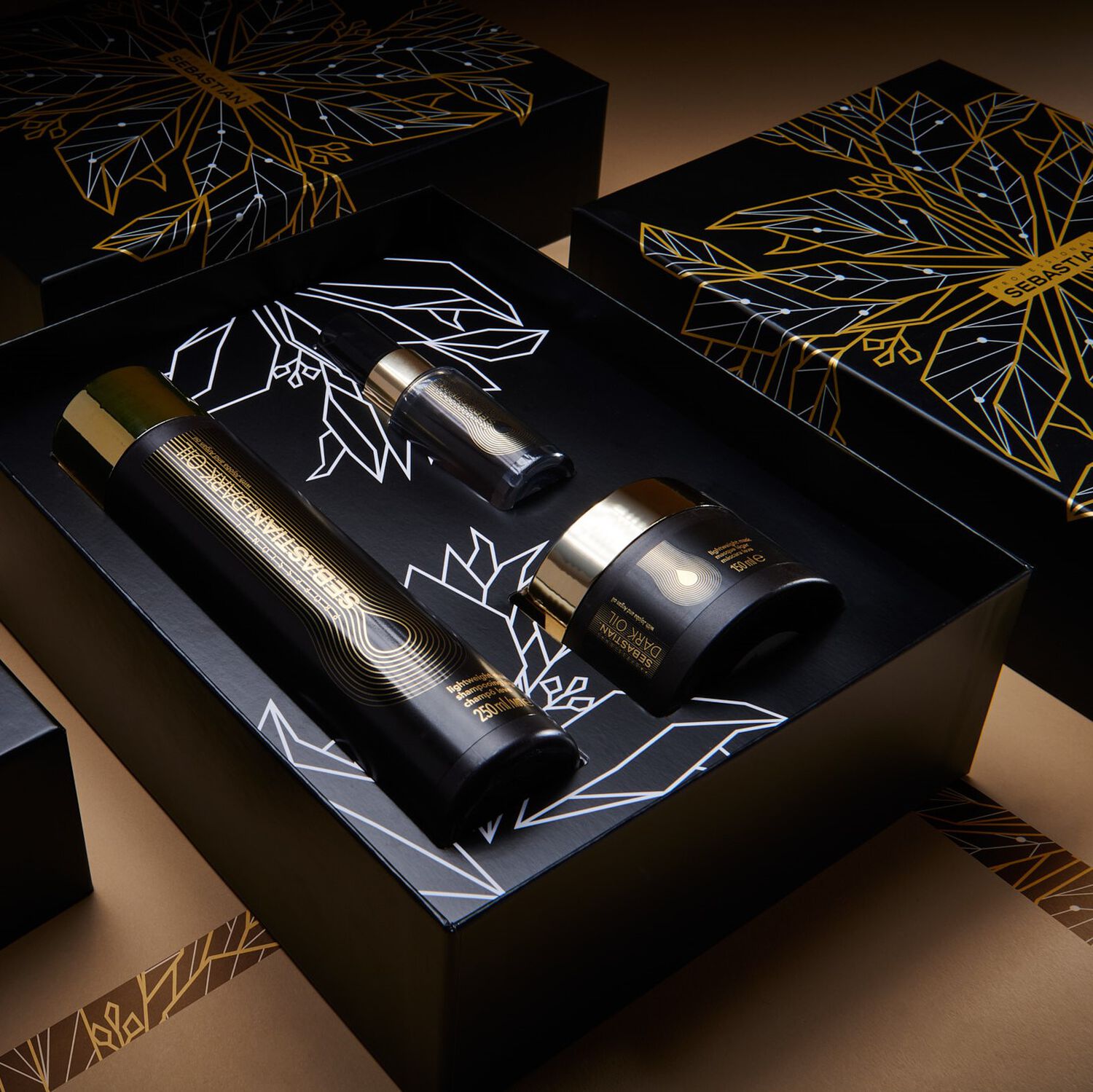 Sebastian Dark Oil Coffret Lissage et Brillance - 3 Produits