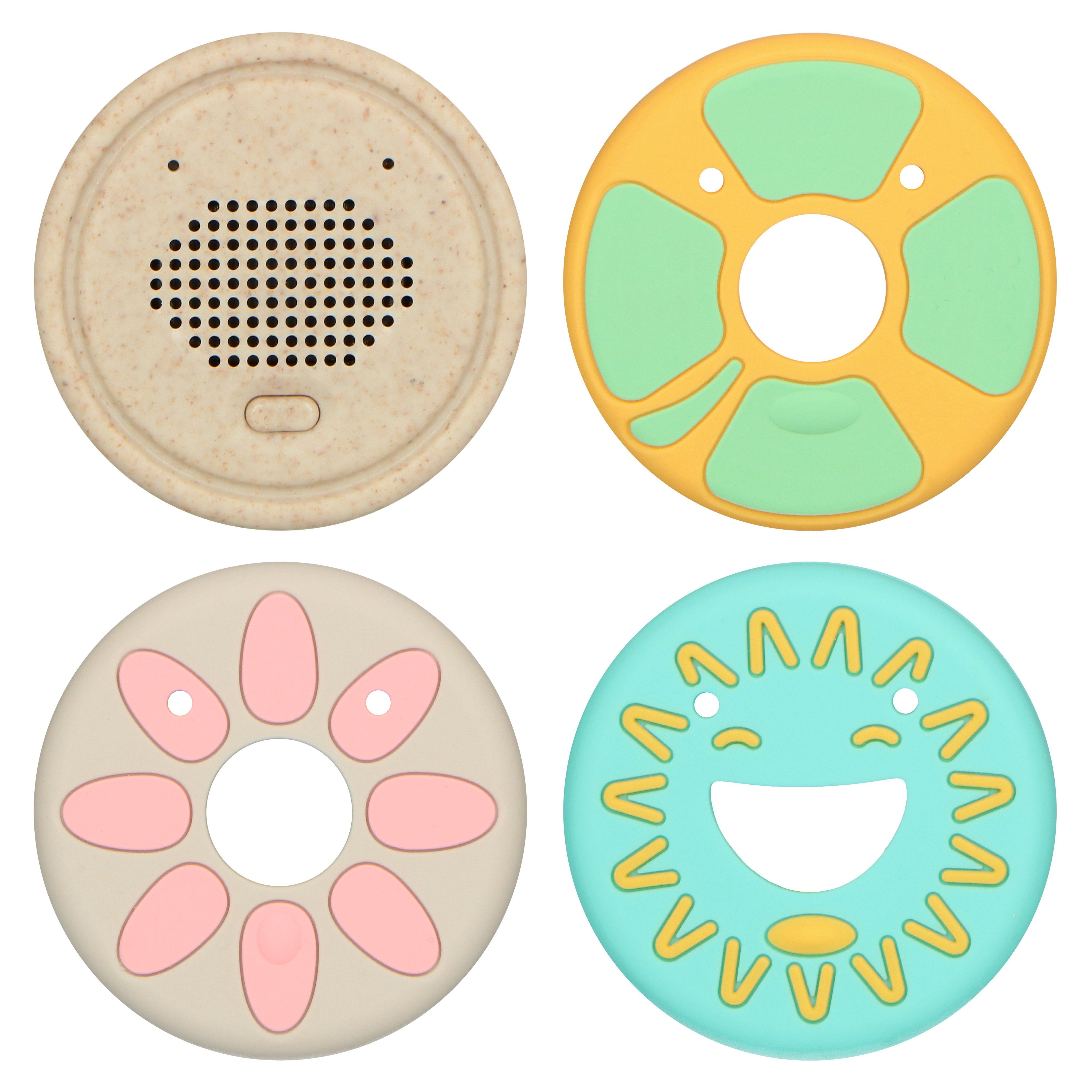Alecto Babyphone HeeHee+ToyRabbit, 1-tlg., Sprechendes Kuscheltier, mit Text/Sprachchat, Schlaflieder,nachhaltig.