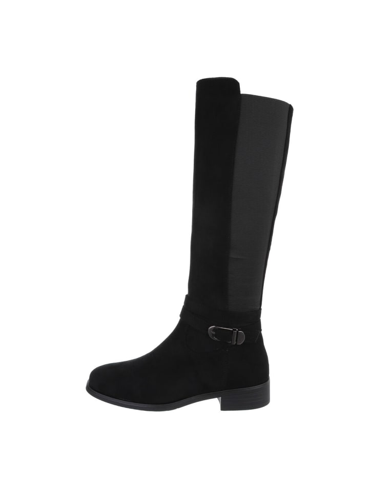 Ital-Design Stiefel in Schwarz günstig kaufen