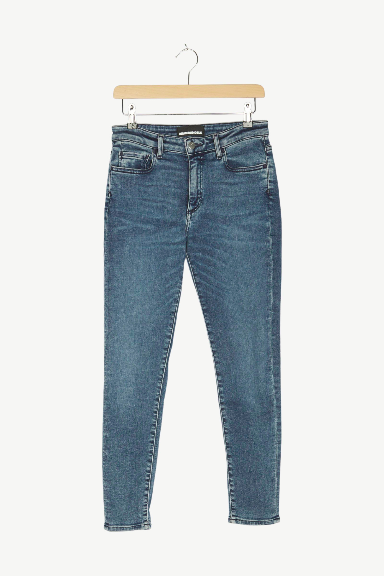 Skinny Leg Mid Waist aus Bio-Baumwoll Mix