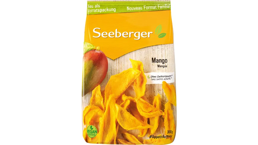 Seeberger getrocknete Mango 300 g