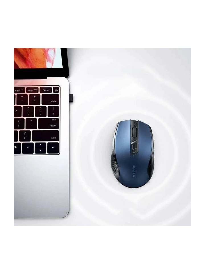 Ugreen PC-Maus - kabellose optische Maus USB 2,4 GHz / Bluetooth 5.0 in Blau günstig kaufen onesize