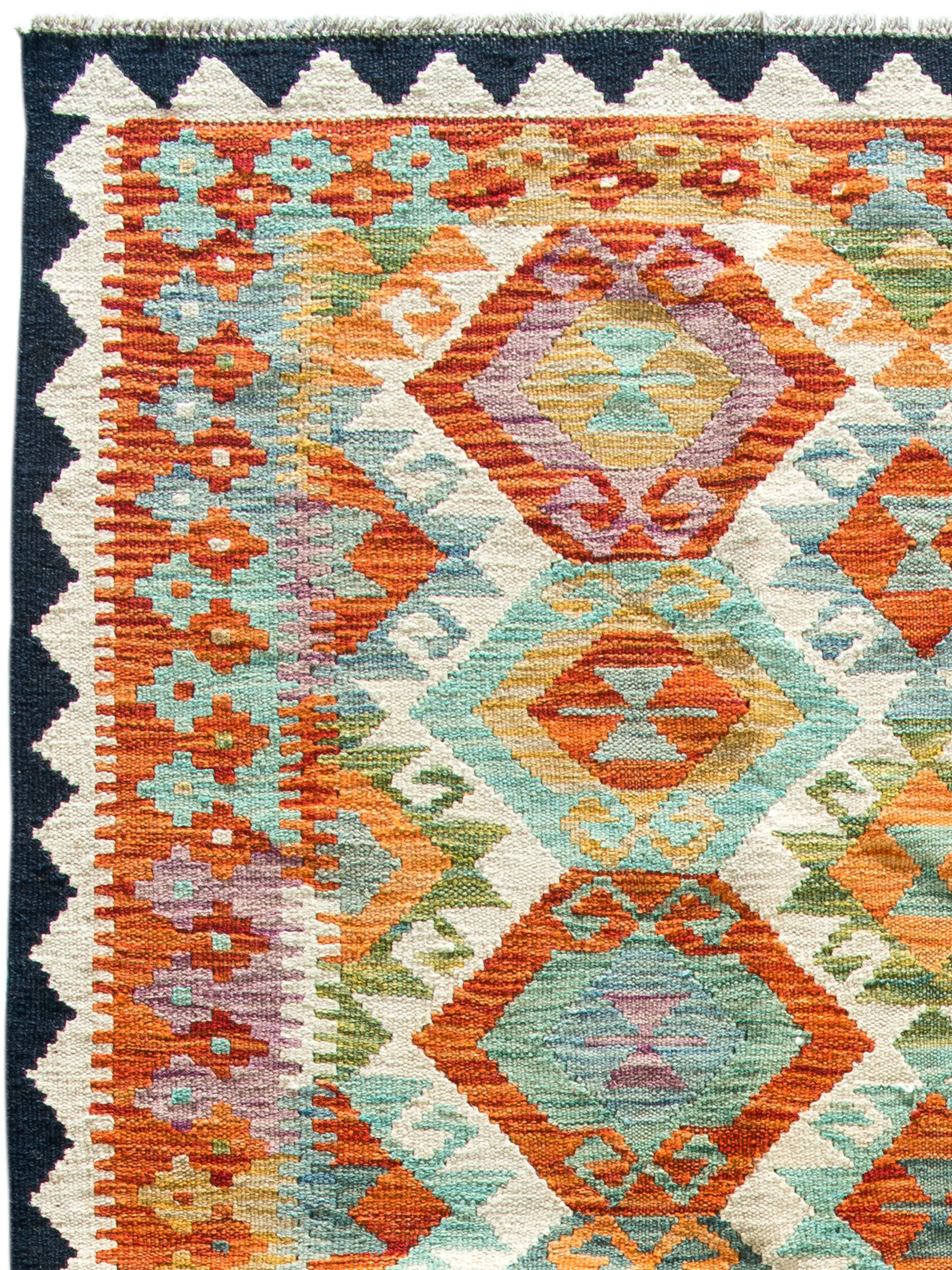 Afghan Kelim ca. 205 x 293 cm, Unikat / Einzelstück