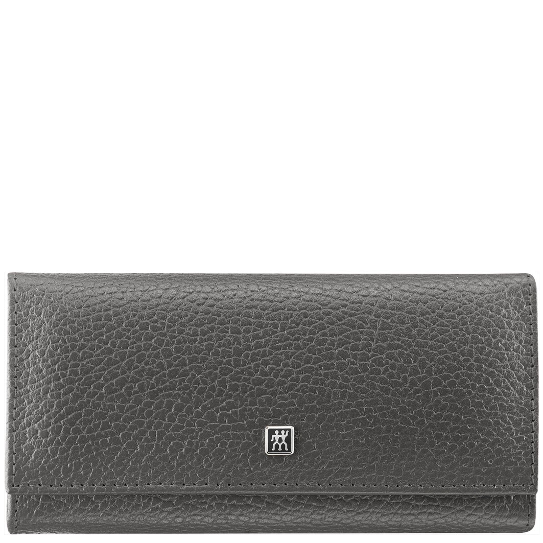 Classic Inox Druckknopf-Etui. Leder. 5-tlg.