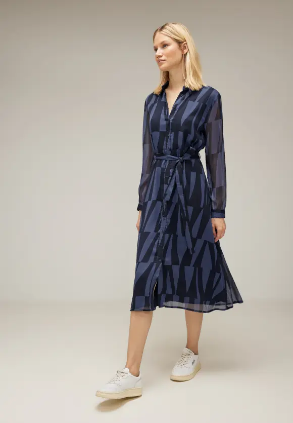 Street One Chiffon Printkleid