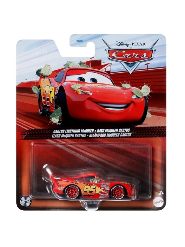 Disney Cars Cactus Lightning McQueen HTX85 | Disney Cars Cast 1:55 Fahrzeug günstig kaufen onesize