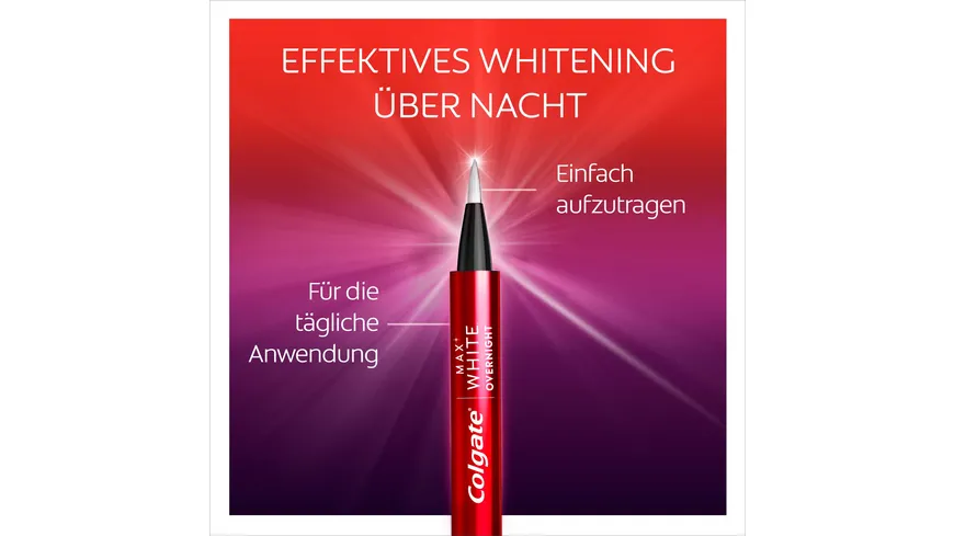 Colgate Max Overnight Whitening Stift 2.5 ml