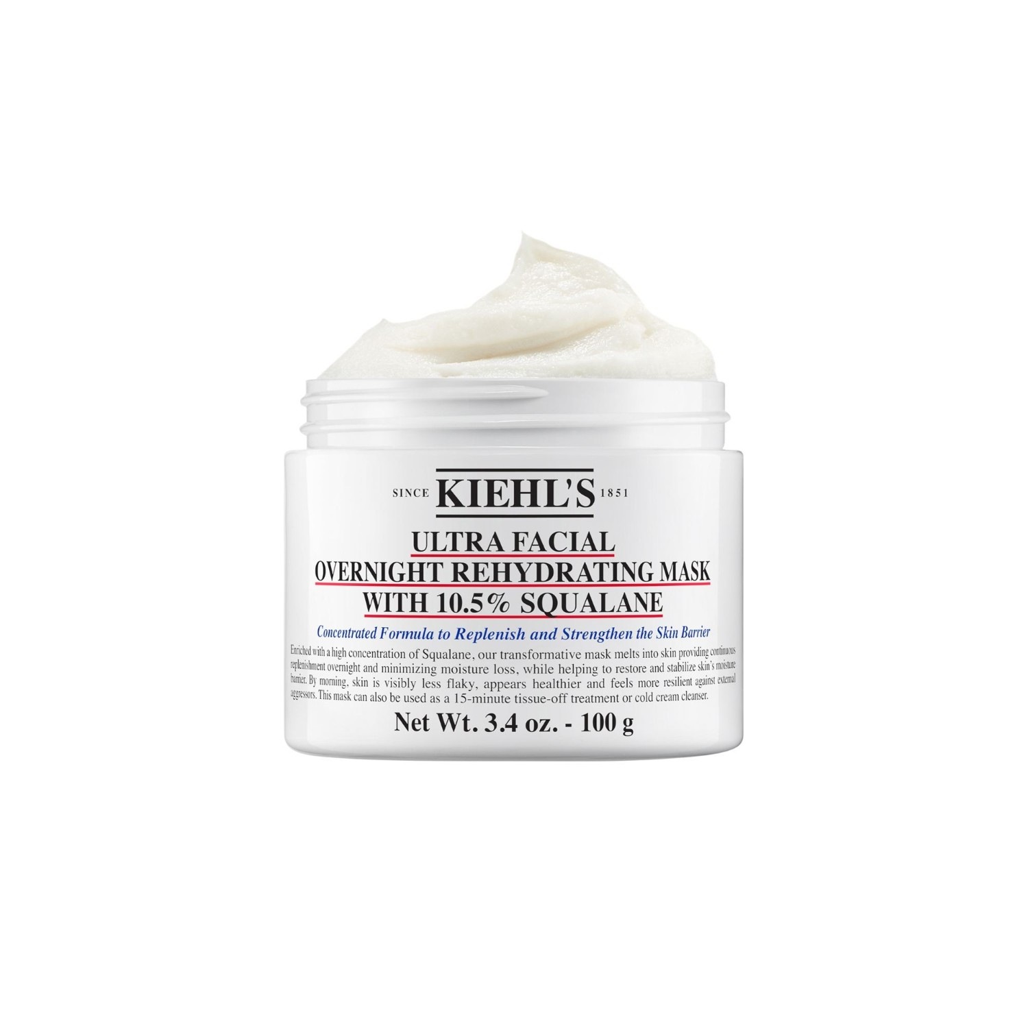 Mască rehidratantă de noapte Kiehl's