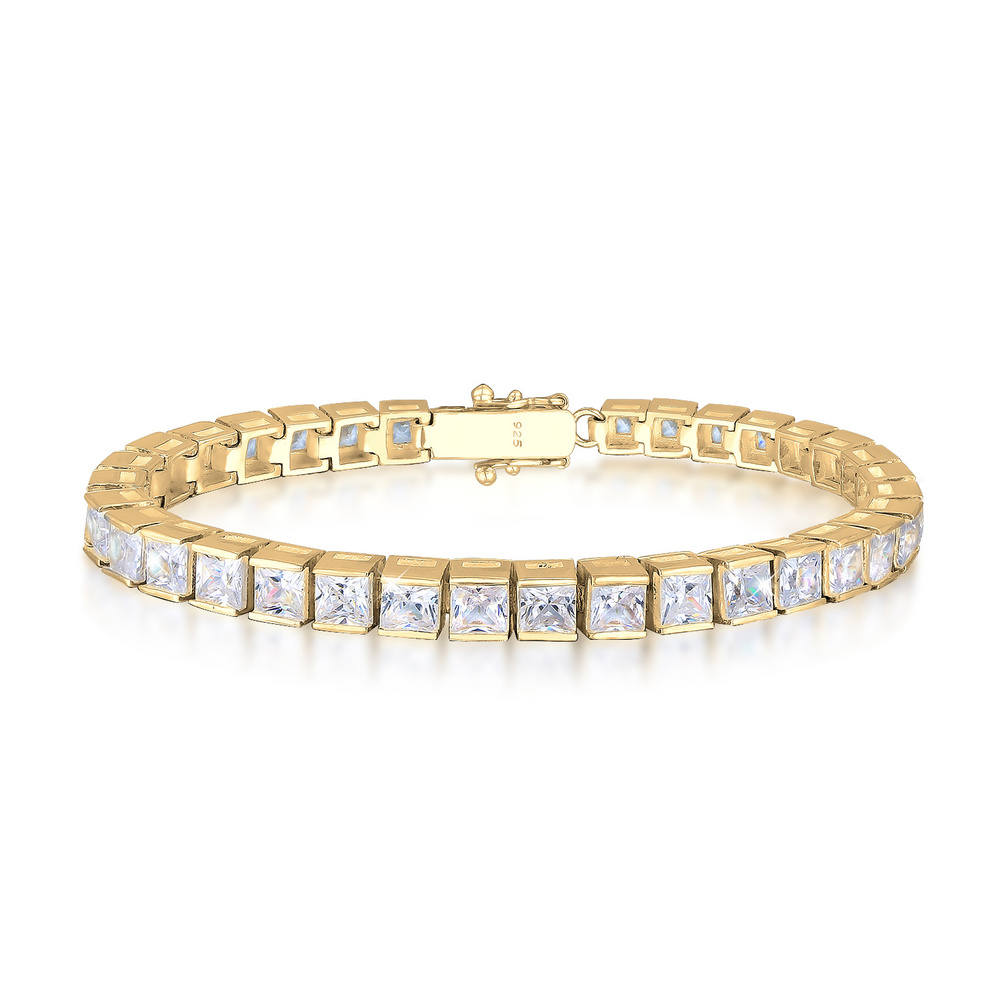 Elli PREMIUM Elli PREMIUM Bracelet Classique Zircone Bracelet Femme  (925/1000) Argent Bracelet