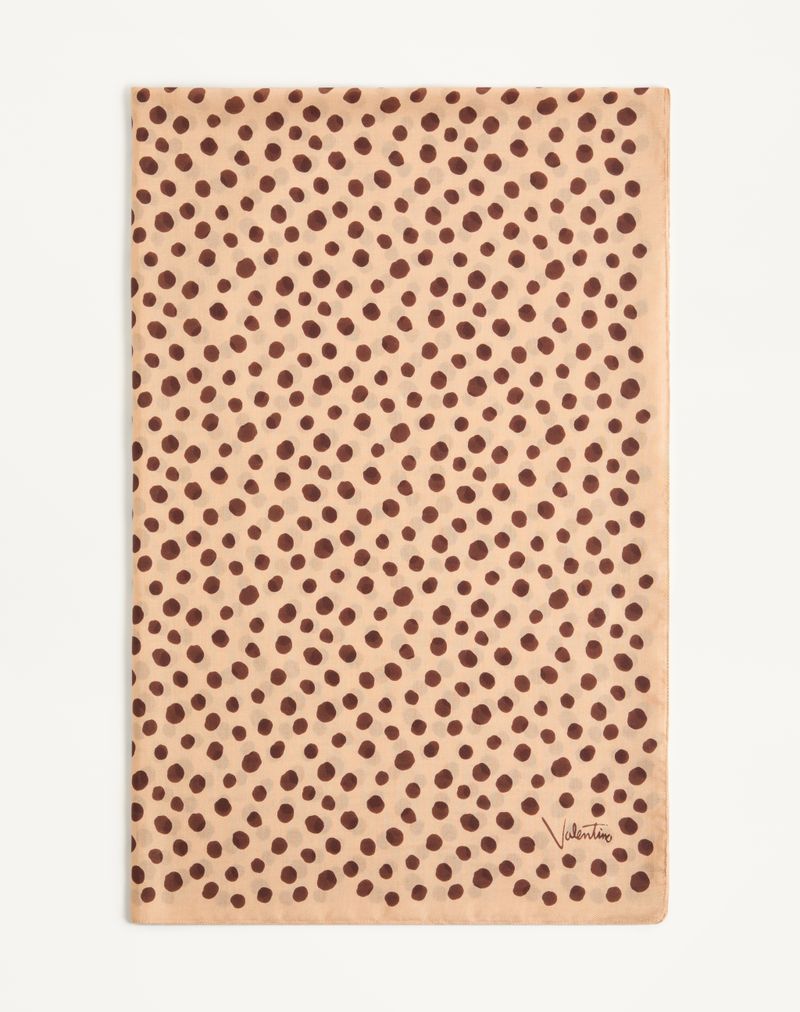 Polka Dot Pareo Dalmatian Plus De Polka Dots In Cotton And Silk
