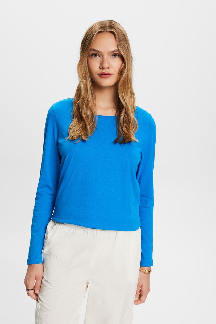 Jersey-Longsleeve, 100 % Baumwolle
