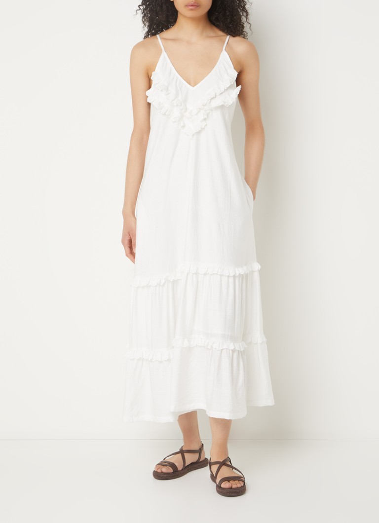 Abito midi con volant Hera di Co'Couture