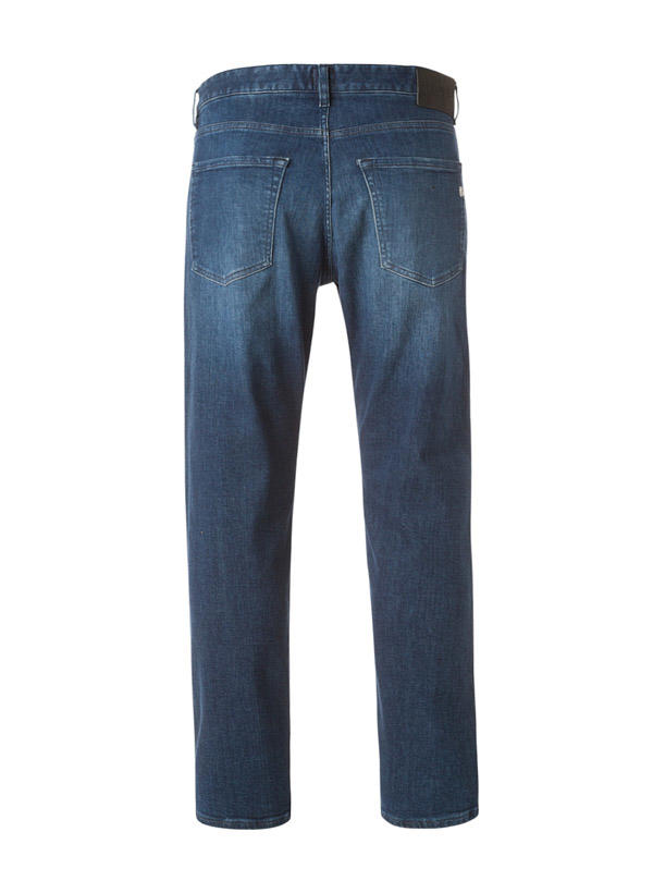 BOSS Black, Jeans, Regular Fit, Baumwolle T400®, dunkelblau