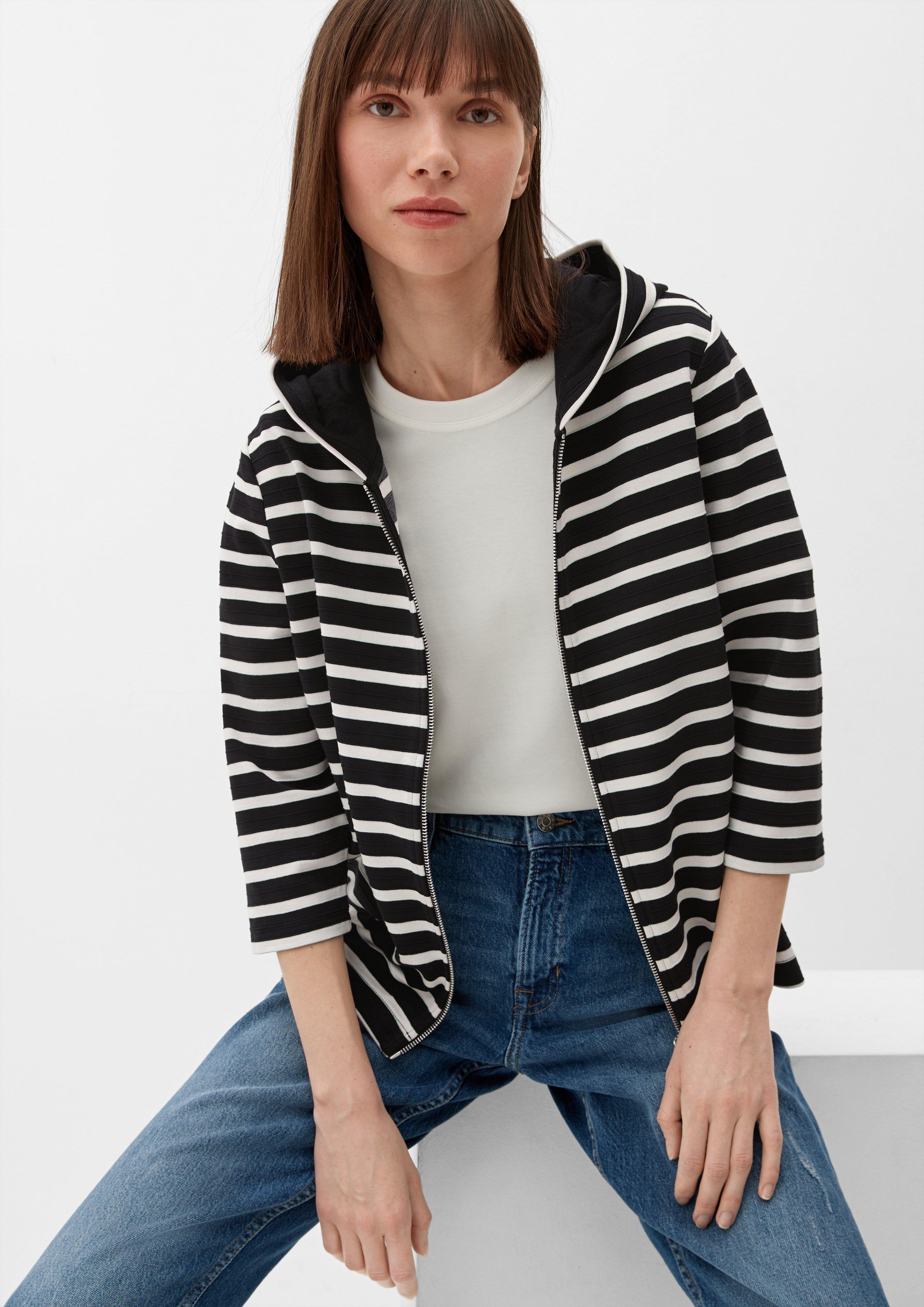 Hoodie mit Streifenmuster  2129801-99G2