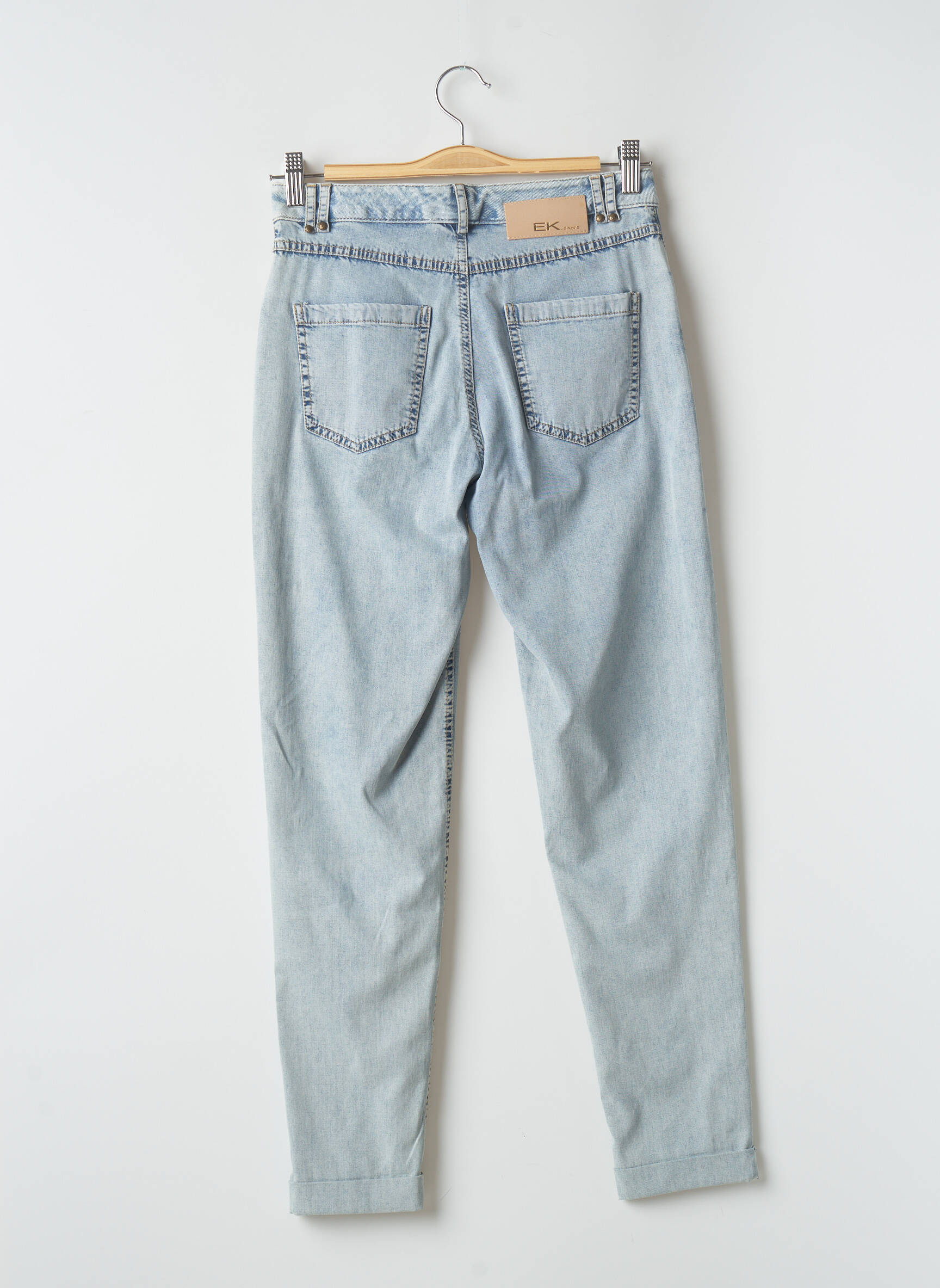 Eva Kayan Jeans Coupe Slim Femme couleur bleu
