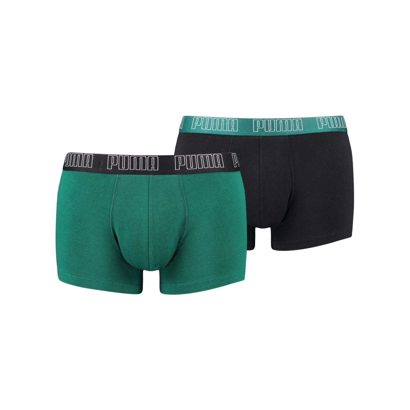PUMA Basic Trunk Boxer 2er Pack Grün F042
