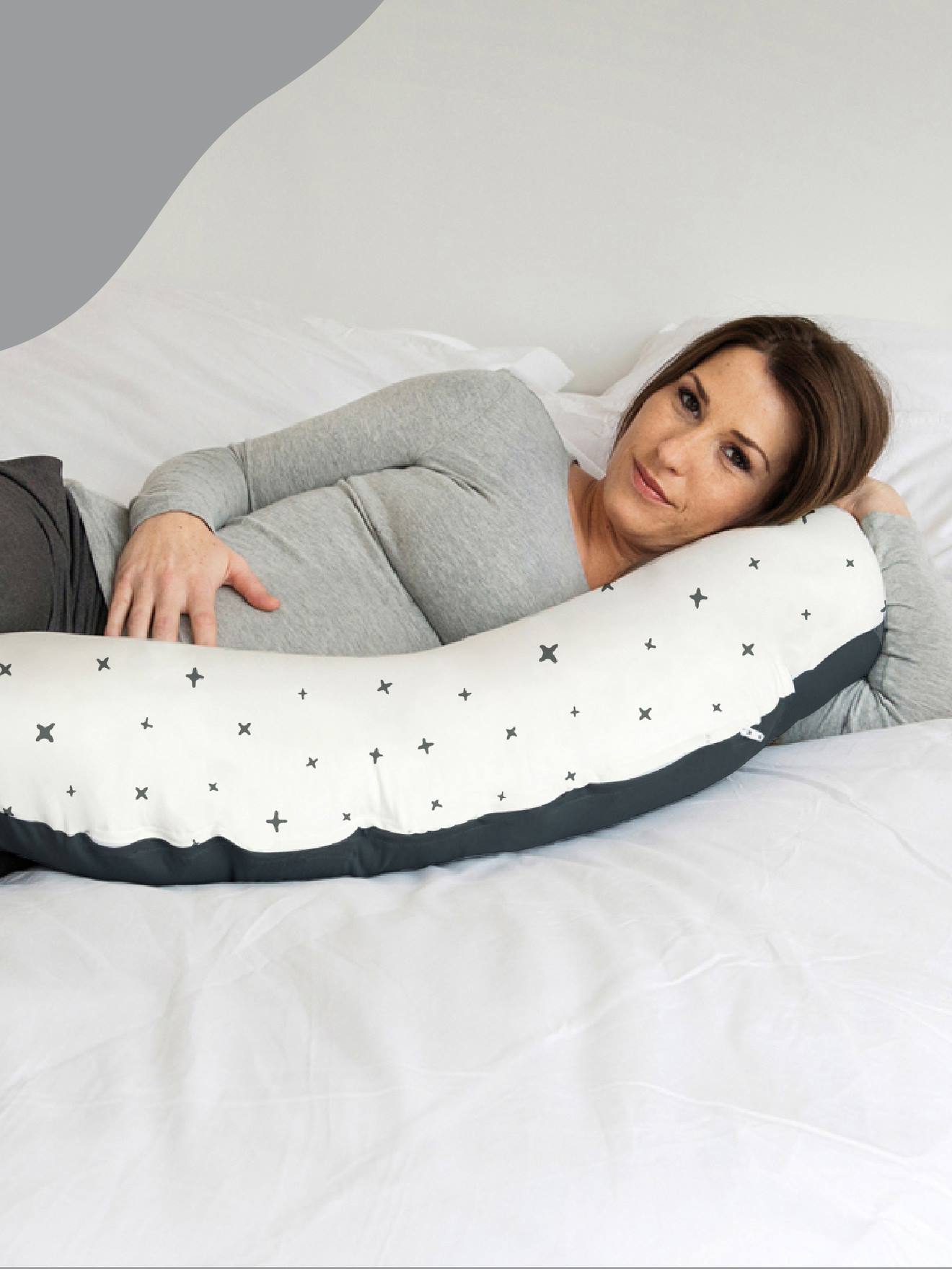 Doomoo Coussin de Maternité BABYMOOV ethnic petrol
