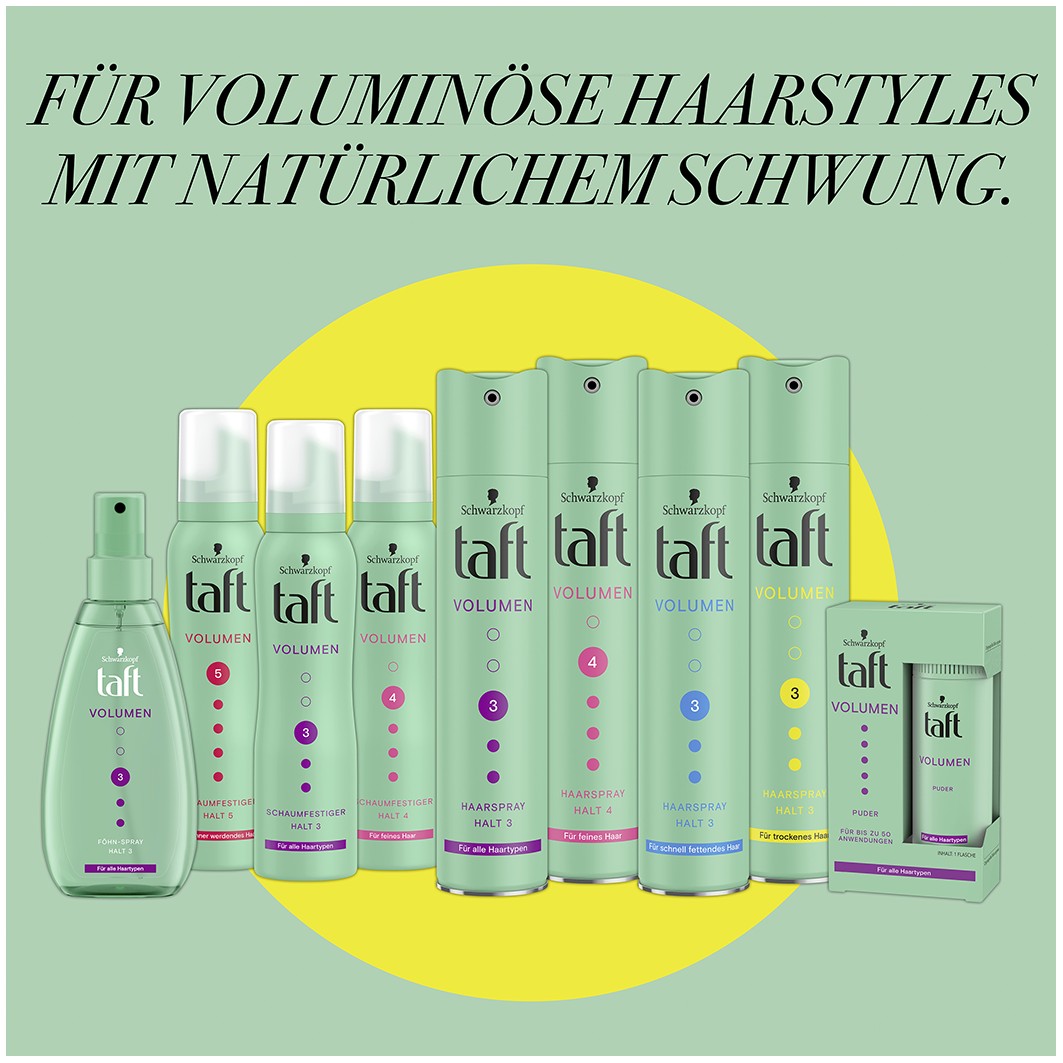 Volumen Für trockenes Haar Halt 3